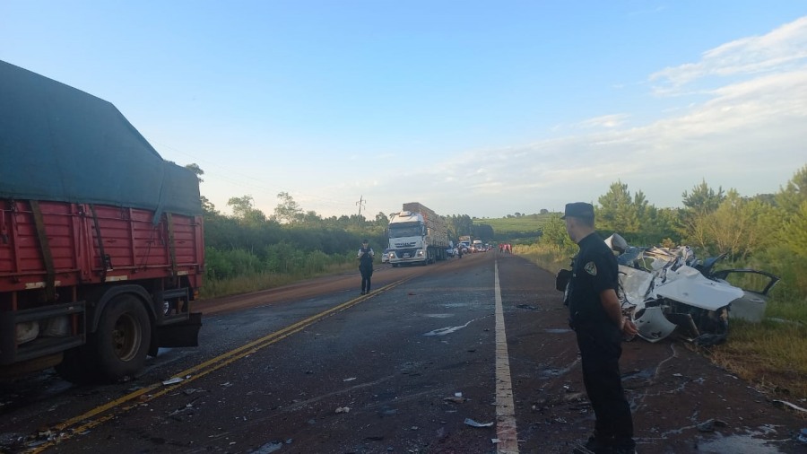 Identificaron al conductor que falleció tras colisionar frontalmente contra un camión sobre la Ruta Nacional N° 14 en la localidad misionera de Campo Ramón