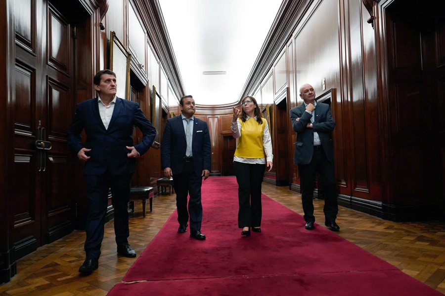 Adolfo Safrán: "El Gobernador suscribió un acuerdo para extender la línea de crédito con tasa bonificada para; secaderos, molinos y foresto industria"