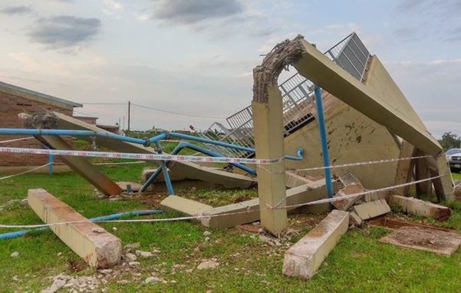 Apóstoles: ¿Qué hizo colapsar el tanque elevado del agua potable en el Barrio Comandante Andresito?, las pericias determinarán lo ocurrido