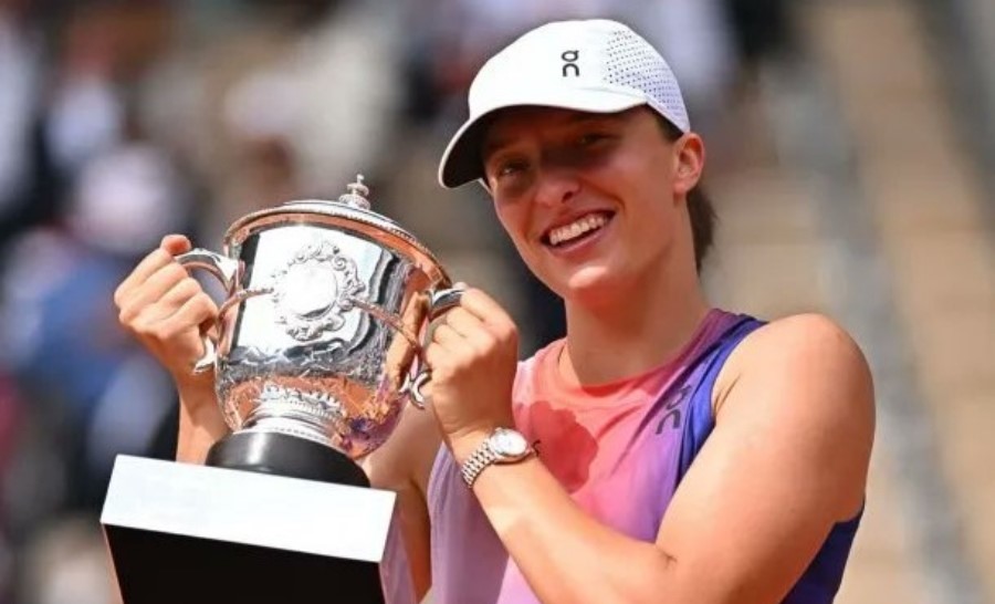 Tenis: Iga Swiatek derrotó a Jasmine Paolini y conquistó su cuarto Roland Garros