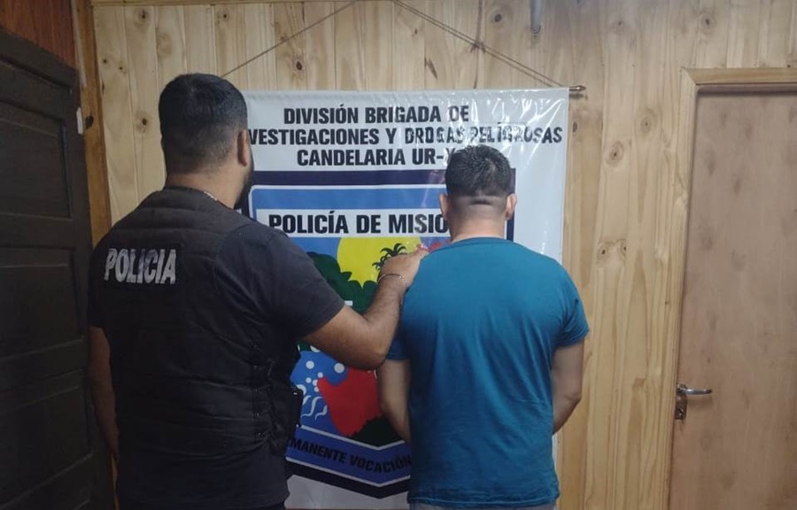 Misiones: Atraparon a un individuo de 26 años que atacó e hirió a su concubina con un cuchillo