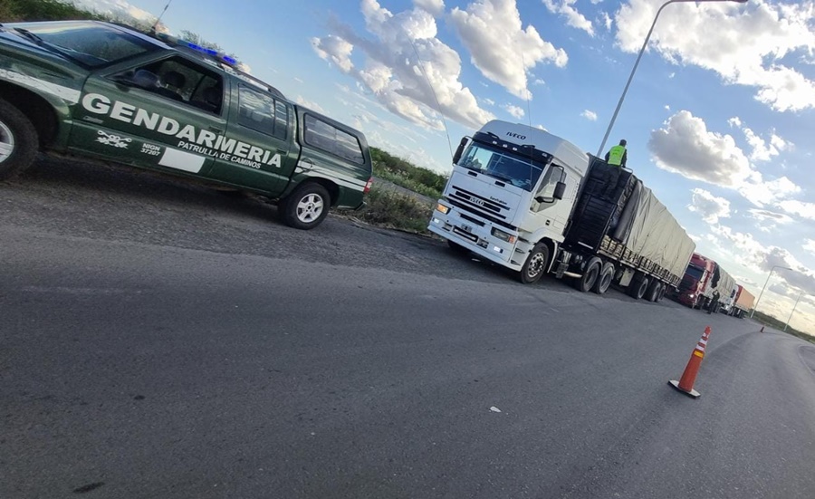 Revelaba inconsistencias en la carta de porte: Secuestro de oleaginosas y rodados por parte de Gendarmería Nacional