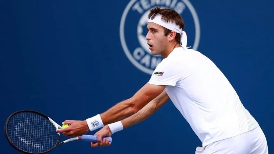 Tenis: El platense Tomás Etcheverry no pudo en el debut y quedó eliminado en el Masters 1000 de Montreal
