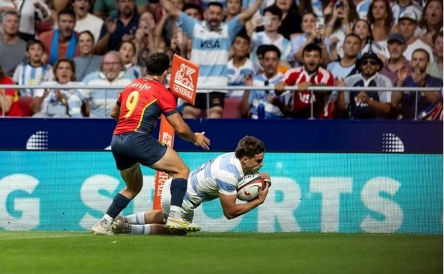 Rugby: Los Pumas vapulearon 62-3 a España en el centenario de los Leones celebrado en Madrid