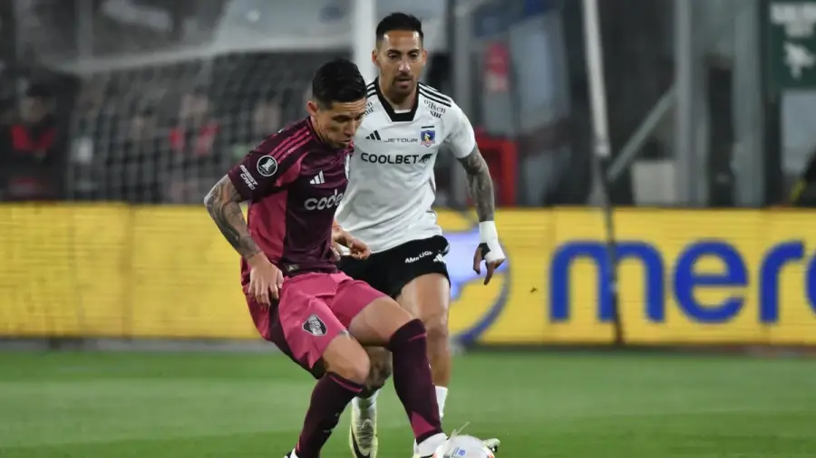 Copa Libertadores: River Plate sufrió, terminó empatando 1 a 1 ante Colo Colo en Chile y la serie en los cuartos de final quedó abierta