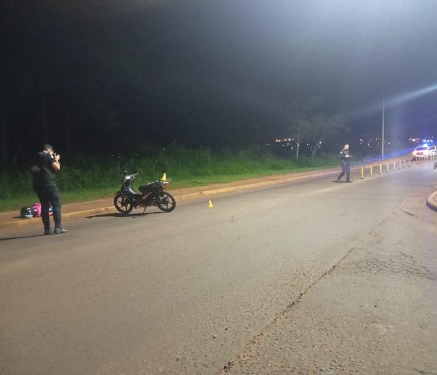 Posadas: Una joven resultó herida tras un siniestro entre motocicletas en la zona oeste de la ciudad