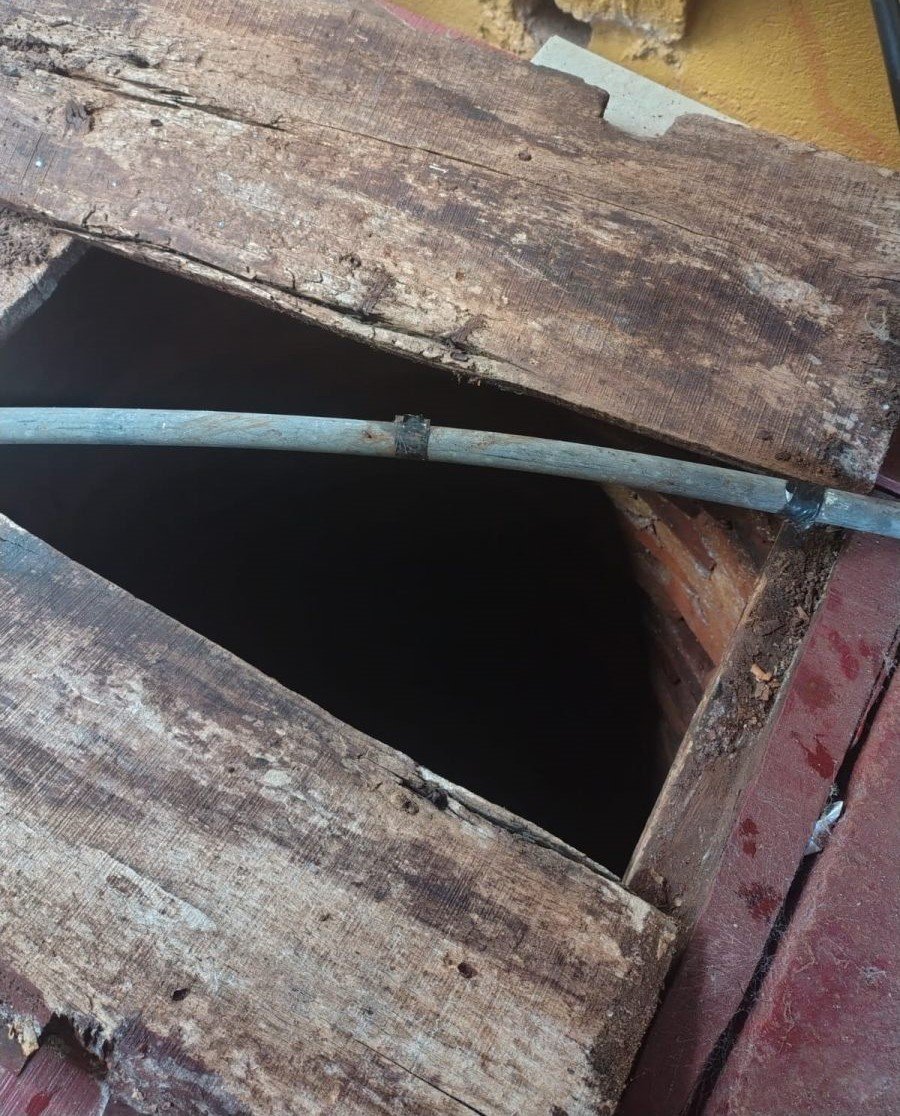 La Policía de Misiones lo detuvo en el momento justo cuando estaría robando una bomba de agua sumergible en la localidad de San Vicente