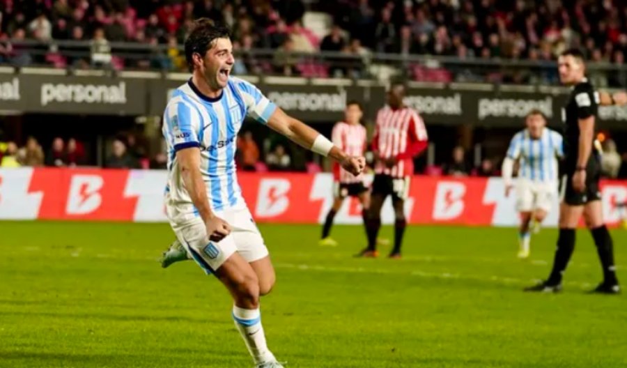 Racing Club venció 1 a 0 a Estudiantes en La Plata y avanzó a cuartos de final del Torneo Apertura