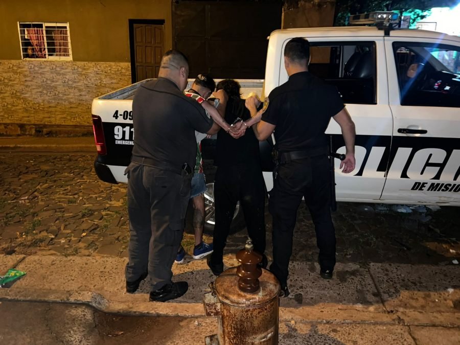 "Robacables" fueron detectados por operadores del Centro Integral de Operaciones 911 y detenidos tras una persecución en Posadas