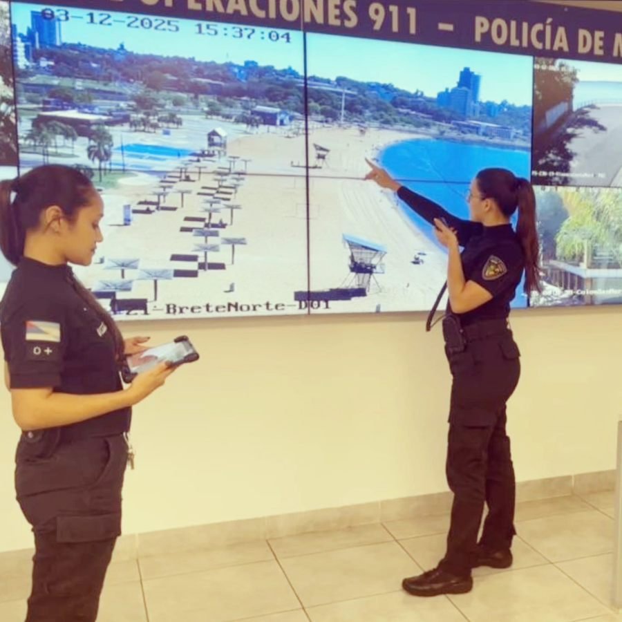 Misiones: La Red Tecnológica del 911 suma cámaras de seguridad en los Municipios y barrios y refuerza la prevención