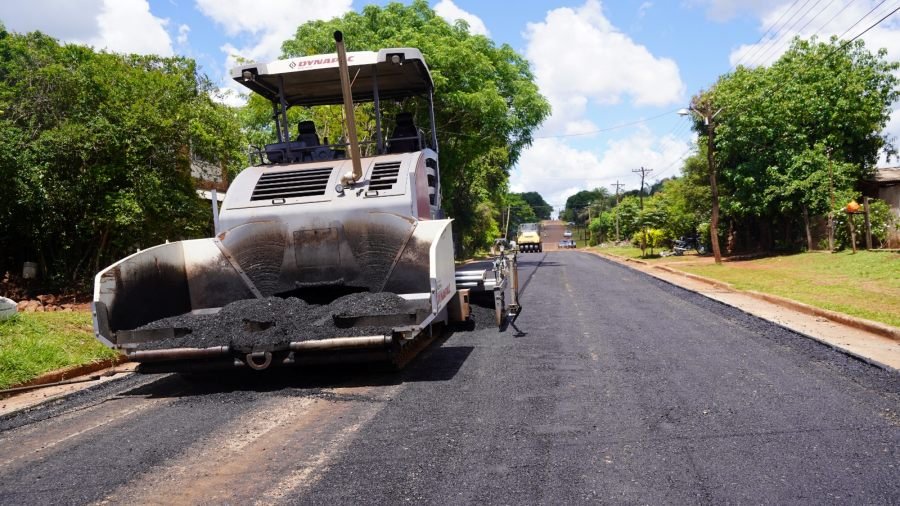 Apóstoles: Culminó avimentación y mejoramiento integral de calle La Rioja, en el tramo comprendido entre Santa Fe y Chaco en el Barrio Santa Bárbara