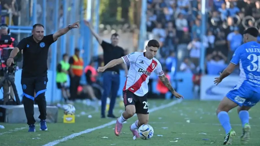 Torneo Apertura: Tercera al hilo para Chacho Coudet, River Plate se quedó con un trabajada victoria ante Estudiantes de Río Cuarto