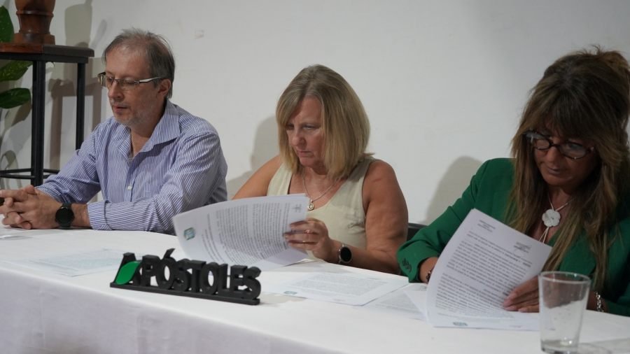 Apóstoles: Firma de convenio de colaboración entre la Municipalidad y el Instituto de Estudios Superiores Hernando Arías de Saavedra