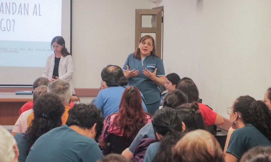 Posadas: El Hospital Dr. Ramón Madariaga destaca el proceso de abordaje de la rehabilitación pulmonar multidisciplinaria