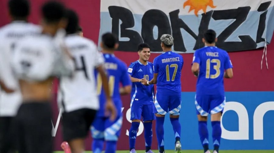 La Selección Argentina arrasó a Fiyi y espera cómodo en los 16avos de final del Mundial Sub 17 de Qatar 2025