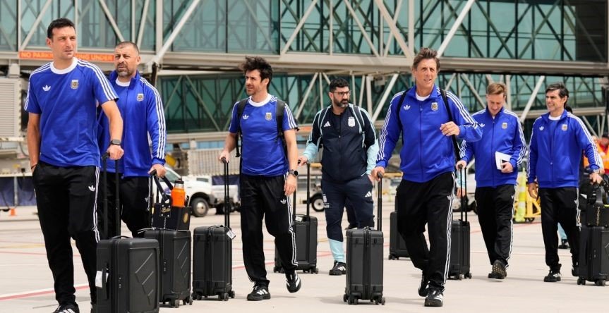 La Selección Argentina ya llegó a Kansas City para jugar el Mundial 2026