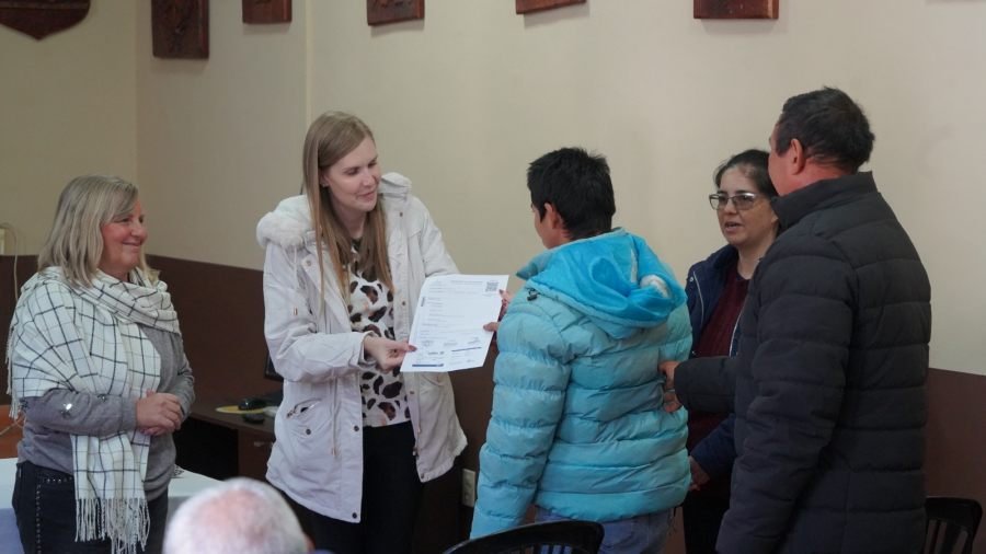 Hubo una entrega de Certificados Únicos de Discapacidad en la ciudad de Apóstoles
