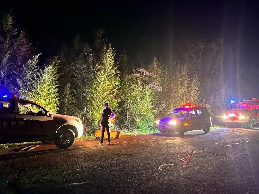 Ruíz de Montoya: Motociclista de 50 años resultó lesionado tras despiste en la zona de Bello Horizonte, sobre la Ruta Provincial N° 7