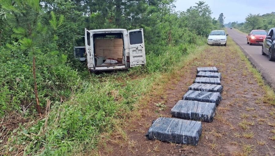 Fue detenido mientras transportaba más de 180 kilos de marihuana: El individuo intentó darse a la fuga ante la presencia del personal de Gendarmería Nacional