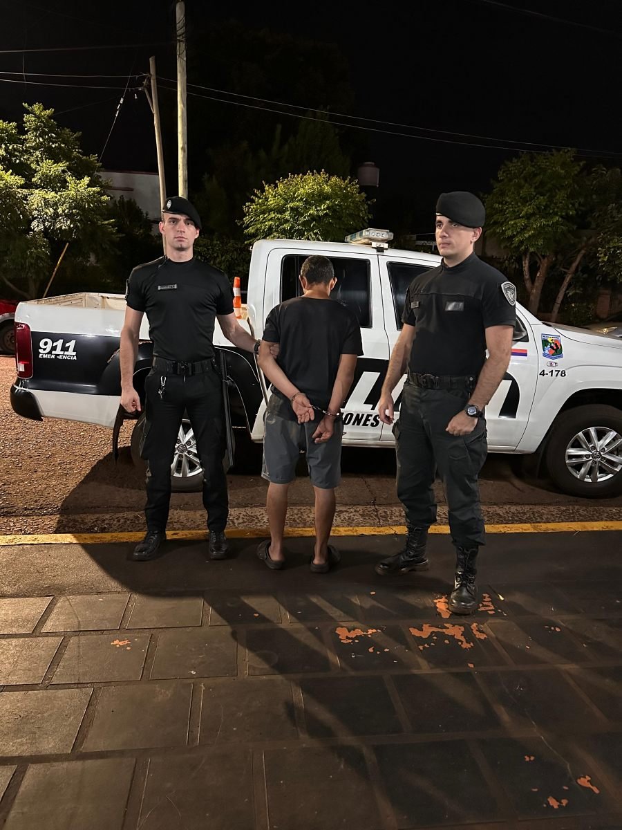 Había recuperado la libertad y volvió a incumplir una restricción, terminó nuevamente detenido en Apóstoles