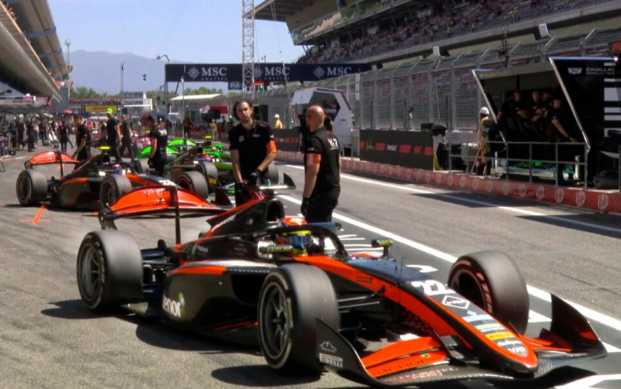 FIA Fórmula 2: Nicolás Varrone selló el 7° lugar de la Clasificación en Barcelona, que le permitirá largar 4° el Sprint y 7° la Carrera del domingo