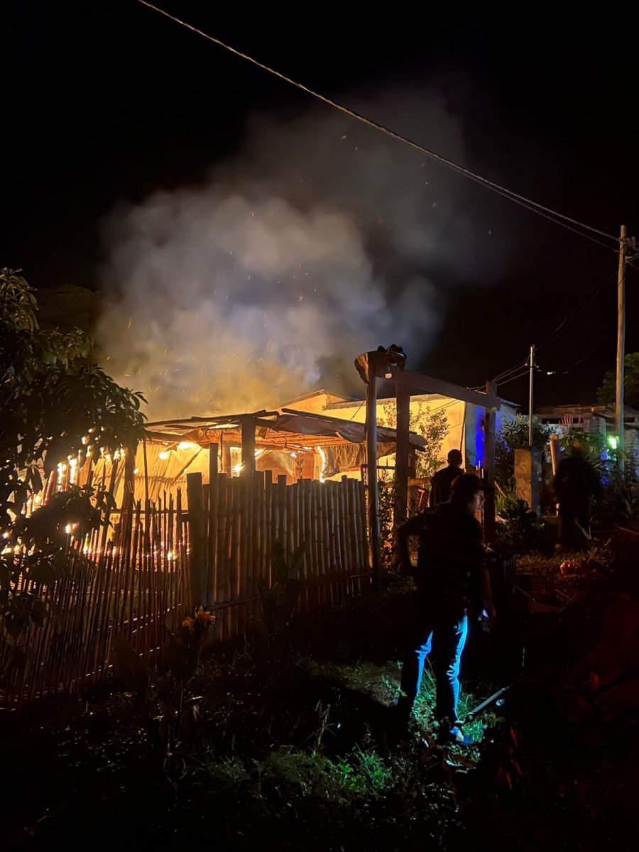 Misiones: Incendio consumió por completo una vivienda en la localidad de Gobernador Roca, no se registraron personas lesionadas