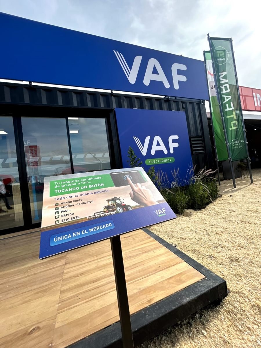 Expoagro: VAF agotó su stock de pilotos automáticos y consolida su apuesta por la agricultura de precisión