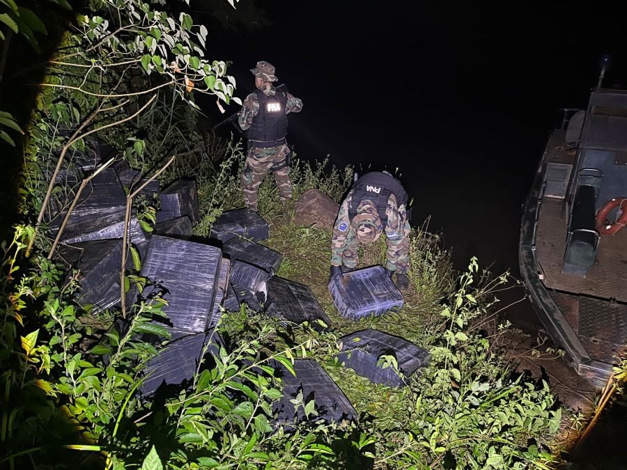 Prefectura Naval Argentina secuestró más de una tonelada de droga en Misiones