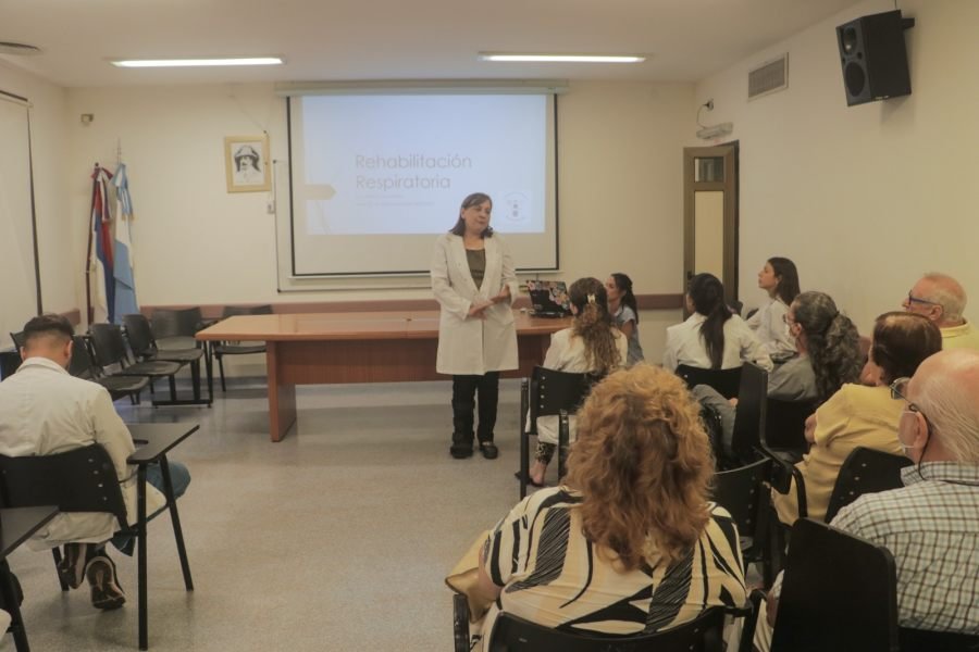 Cuando respirar cuesta: El Hospital Dr. Ramón Madariaga en Posadas abre sus puertas cada mes para que la rehabilitación pulmonar le gane a la disnea