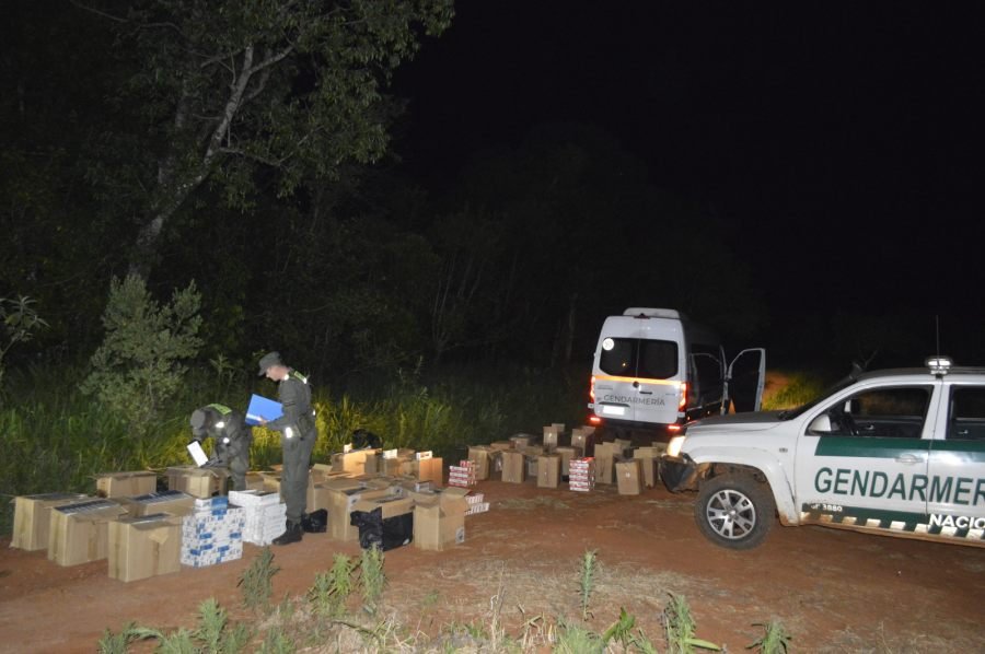 Gendarmería Nacional secuestró más de 78 mil paquetes de cigarrillos: Los vehículos utilizados en los ilícitos poseían pedido de secuestro