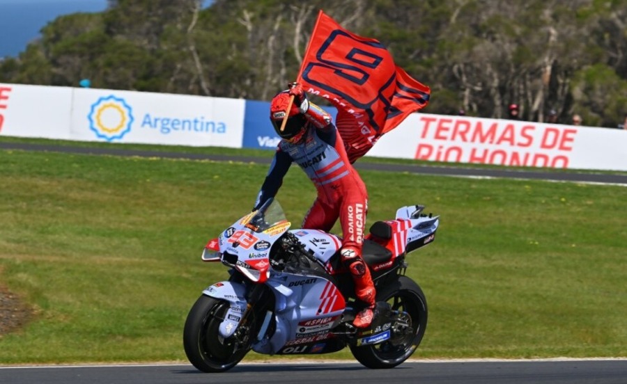 MotoGP: Marc Márquez largó mal, se recuperó y ganó en Australia, en una notable actuación el piloto de Cervera se impuso en el Gran Premio de Motociclismo que se corrió en Philip Island